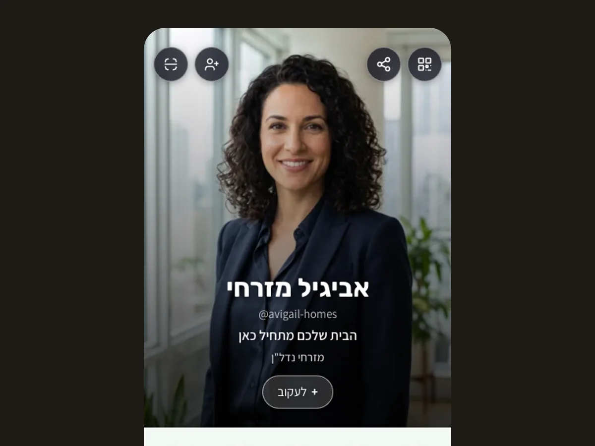 Avigail Mizrahi, real estate agent