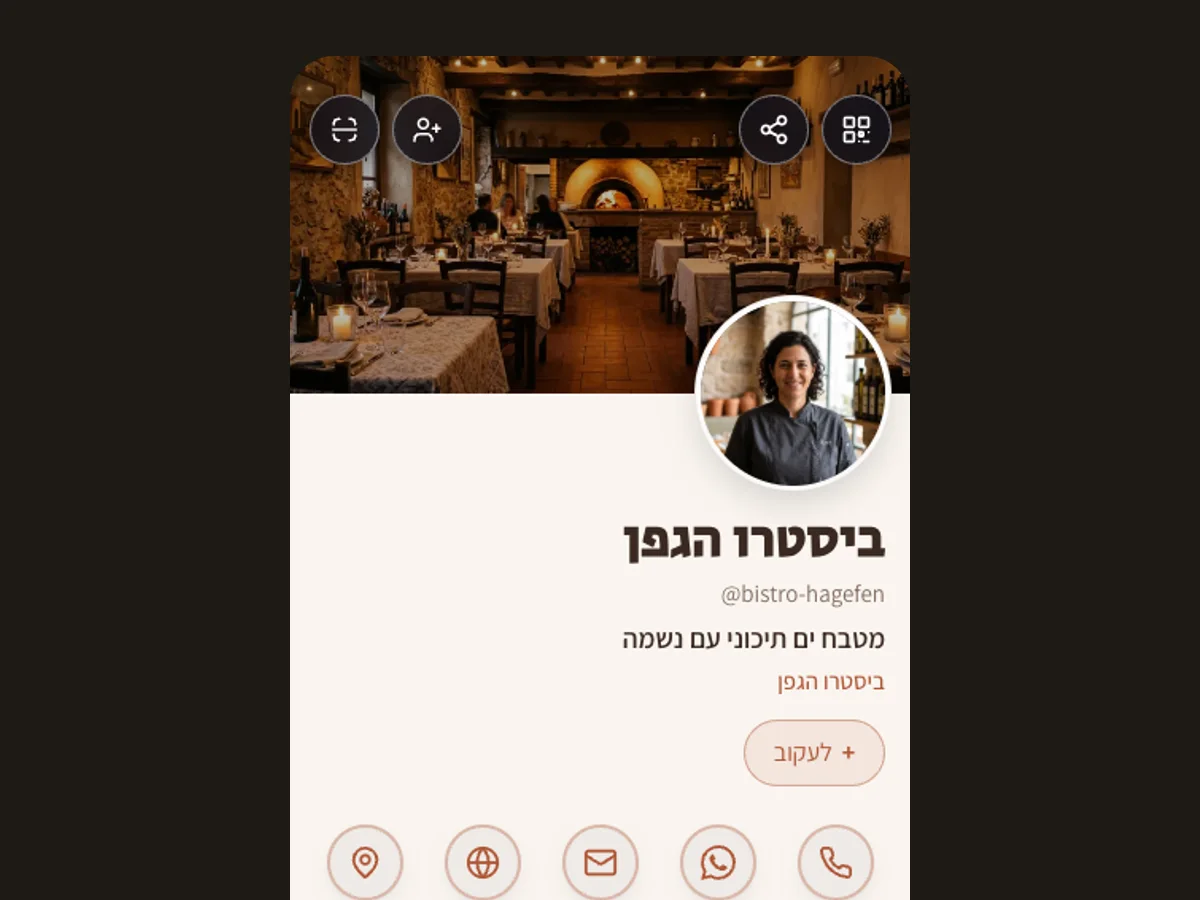 Bistro HaGefen, restaurant