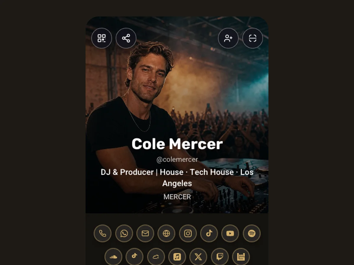 Cole Mercer, DJ