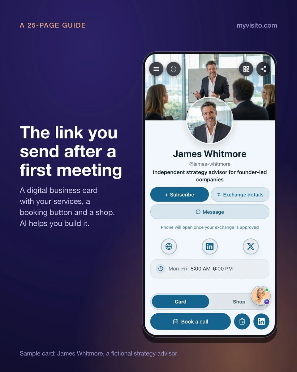 The first meeting, done right